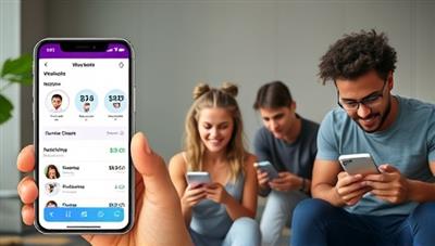 A sleek and modern app interface displaying workout plans, nutritional tips, and a live coaching session, with a diverse group of users engaging with the platform on various devices, showcasing inclusivity and accessibility.
