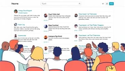 An engaging and vibrant online community forum where members discuss insurance pooling strategies, share tips on risk management, and celebrate successful claims payouts, fostering a sense of solidarity and mutual support among participants.