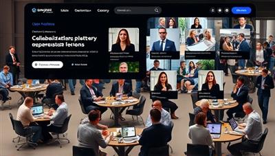 An interactive platform interface displaying a vibrant community forum with legal professionals and enthusiasts engaging in discussions, sharing resources, and building connections, symbolizing collaboration and learning in a dynamic online community.