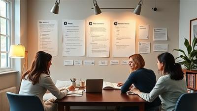 A virtual writing workshop setting with writers engaging in a creative brainstorming session, exchanging ideas on a digital storyboard, and providing constructive feedback on each other's works, fostering a collaborative and inspiring environment for literary enthusiasts.