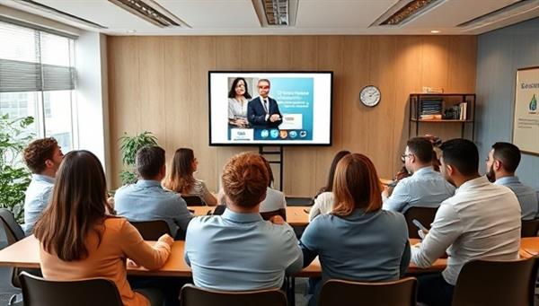 A digital classroom setting with a diverse group of students attending a virtual workshop on personal branding and digital marketing, with engaging presentations, interactive Q&A sessions, and collaborative learning tools, showcasing the educational experience at BrandBloom Academy.