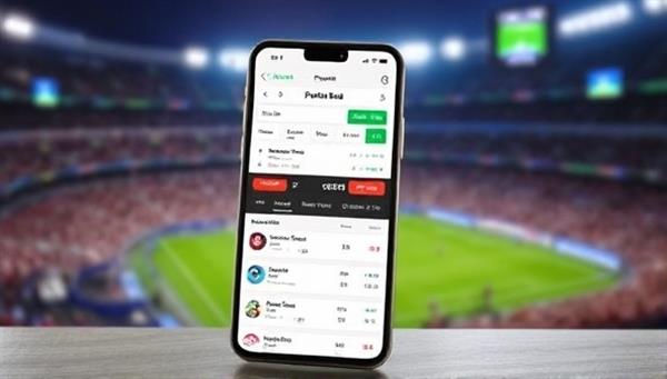 A smartphone displaying the SportBetLive app with a live sports match streaming in the background, showcasing the real-time betting options, odds, and interactive features available to users, capturing the excitement of mobile live sports betting.