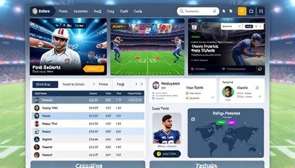 An interactive digital interface showcasing virtual sports events, customizable betting markets, and user profiles engaging in peer-to-peer betting exchanges, creating a dynamic and competitive virtual sports betting environment for users on the platform.