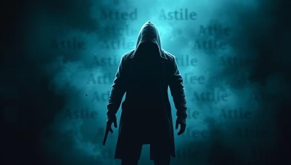 An intriguing movie poster featuring a shadowy figure in a mysterious setting, hinting at suspense and excitement, with subtle clues hidden in the design to engage viewers