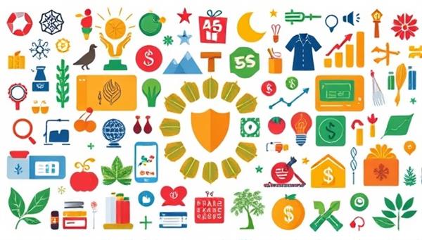 An inclusive marketplace interface showcasing a diverse array of financial products and services, represented by a mosaic of cultural symbols and icons, symbolizing unity and diversity in financial empowerment through InclusiveWealth Hub.