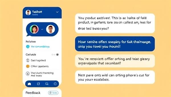 An interactive chatbot interface with a voice-activated feature, showcasing a user engaging in a conversation with the chatbot to inquire about product recommendations, receive personalized offers, and provide feedback, demonstrating the convenience and efficiency of voice-activated marketing assistance.
