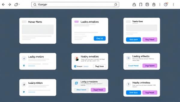 An animated GIF displaying various micro-interactions on a website, such as hover effects, loading animations, and interactive buttons, showcasing the subtle yet engaging nature of micro-interaction web design studio