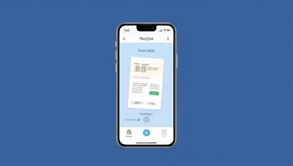 An animated visualization of a mobile app interface scanning and organizing digital receipts into categories, with intuitive features for expense tracking and insights on spending patterns, symbolizing efficiency and convenience in receipt management.