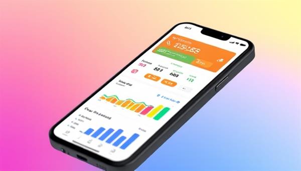 An interactive mobile app interface displaying a user