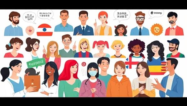 A vibrant virtual language exchange platform showcasing diverse avatars conversing in different languages, interactive language games, and cultural learning modules, creating a lively and immersive language learning environment that fosters global connections and linguistic growth.