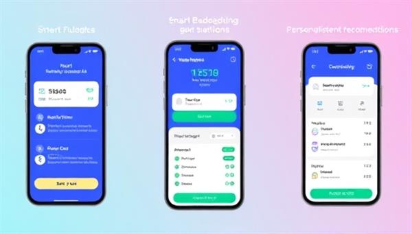 An interactive app demo showcasing MoneyMentor AI