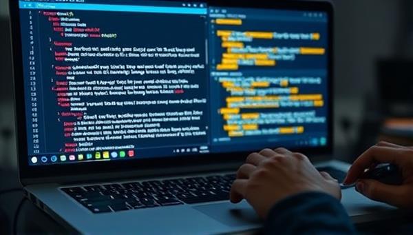 An engaging visual of a computer screen split between a writer typing content and the AI assistant providing real-time suggestions, creating a dynamic and interactive writing process.