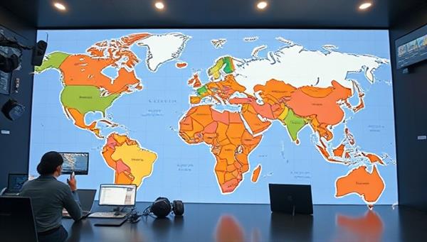 An engaging digital internship environment showcasing virtual interns collaborating with international teams, participating in cultural exchange activities, and presenting project outcomes, illustrating the immersive and transformative experiences offered by GlobalCulturaIntern