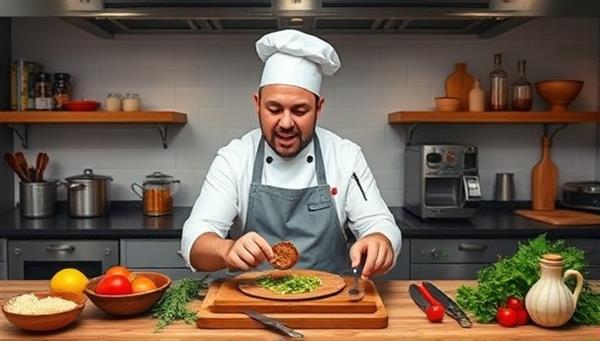 A virtual cooking class session featuring a chef demonstrating a gourmet dish preparation with step-by-step instructions and culinary tips through a live video stream, accompanied by a visually appealing kitchen setup and fresh ingredients, creating an immersive and interactive culinary experience.