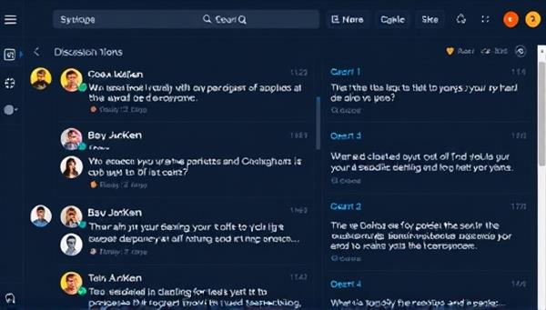 An online community platform interface displaying vibrant discussion threads, expert Q&A sessions, and resource libraries on financial topics, surrounded by visuals of diverse community members engaging and supporting each other, creating a welcoming and empowering space for financial growth.
