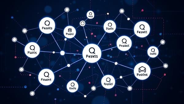 An illustration of interconnected nodes representing different skills and job preferences, with AI algorithms processing the data to create optimal matches, symbolizing the advanced technology behind the talent matching platform.