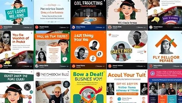 A vibrant social media feed displaying engaging content promoting various local businesses, showcasing the community connection and digital marketing expertise of Neighborhood Buzz.