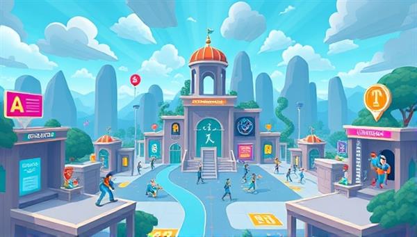 An image of a virtual fitness world filled with dynamic workout challenges, interactive exercise stations, and motivational rewards, showcasing the gamified and engaging nature of the fitness quest subscription game and inspiring users to embark on their fitness adventures.