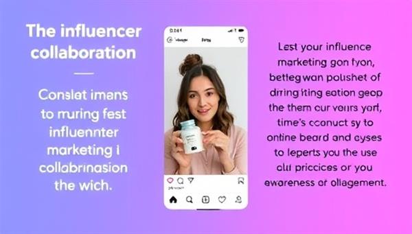 An engaging social media post featuring a micro-influencer promoting a product in an authentic and relatable manner, showcasing the power of influencer marketing collaborations in driving brand awareness and engagement.
