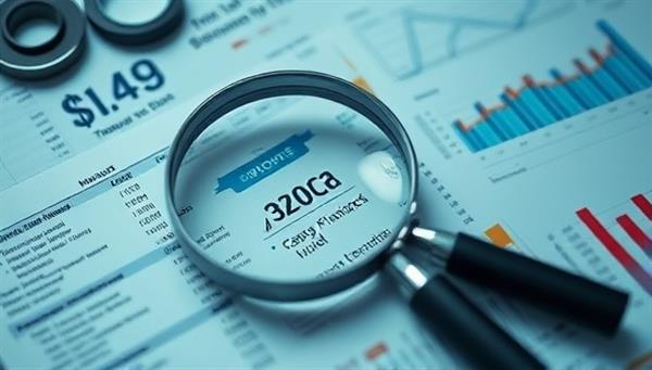 An engaging visual of a magnifying glass examining financial documents and transaction records, overlaid with digital forensic tools and data analytics charts, symbolizing the investigative and analytical approach of ForensicEye Virtual in uncovering financial discrepancies and fraud schemes.