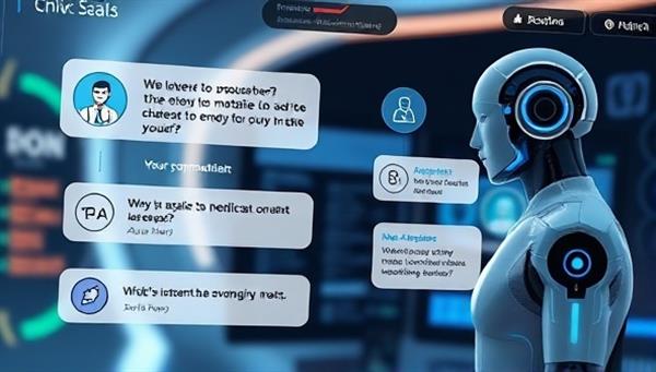 An engaging and futuristic interface displaying a user interacting with an AI avatar, discussing medical symptoms and receiving instant recommendations, showcasing the convenience and efficiency of the service.