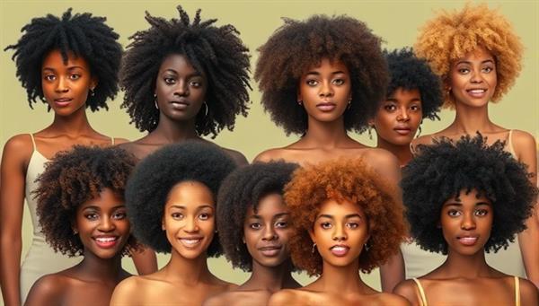 A vibrant and inclusive image showcasing a diverse group of individuals with textured hair, each confidently flaunting their unique curl patterns and hairstyles, symbolizing empowerment and self-expression through haircare.