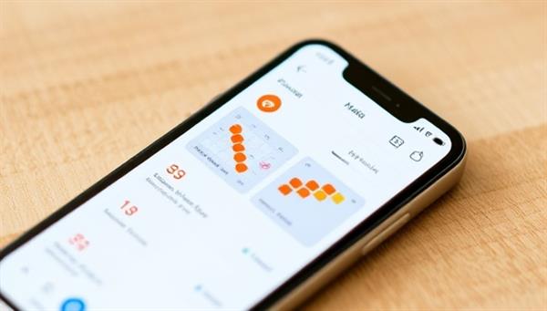 A sleek smartphone displaying the PlanSmart Construction app interface with intuitive project planning tools, interactive scheduling features, and real-time collaboration options, illustrating the convenience and efficiency of digital project management in construction.