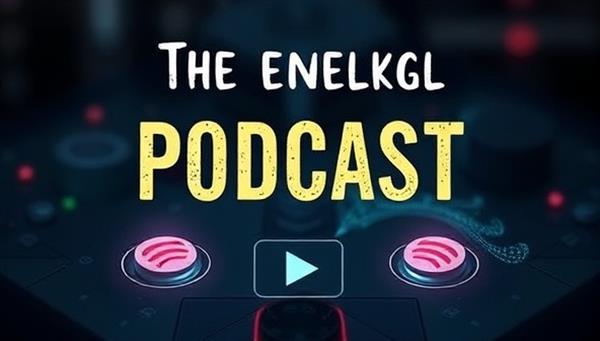 An engaging and mysterious podcast cover art featuring interactive elements like buttons or icons hinting at listener participation and choice-making within the stories.