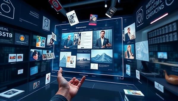 An immersive AR visualization showing a designer